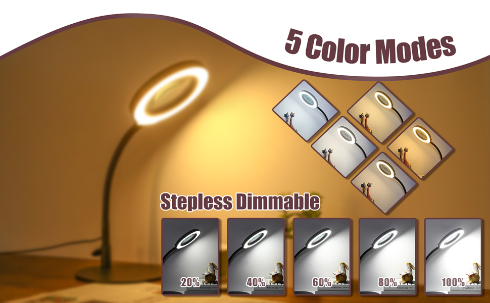 lighted magnifying glass for hobbies hands free