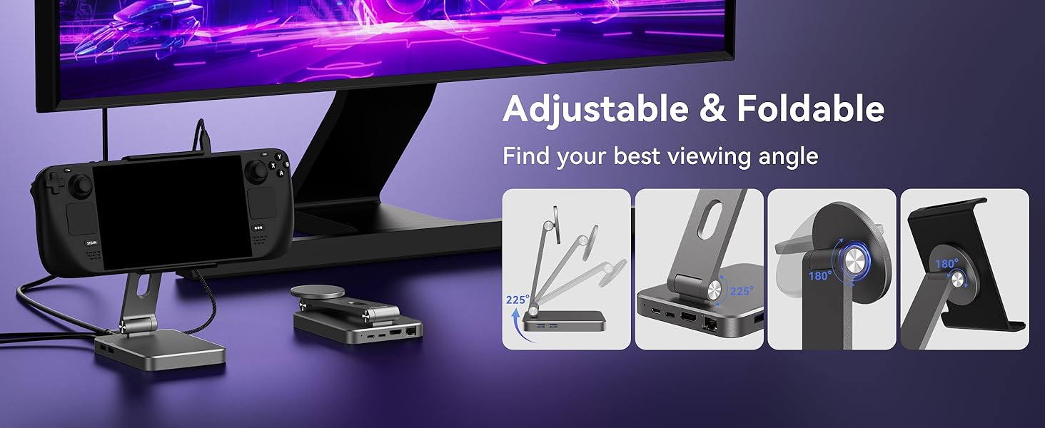 steam deck oled docking station for tv steam deck oled tv dock stream deck docking station for desk