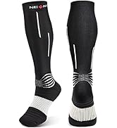 NEENCA Compression Socks, Medical Athletic Calf Socks for Injury Recovery &amp; Pain Relief, Sports P...