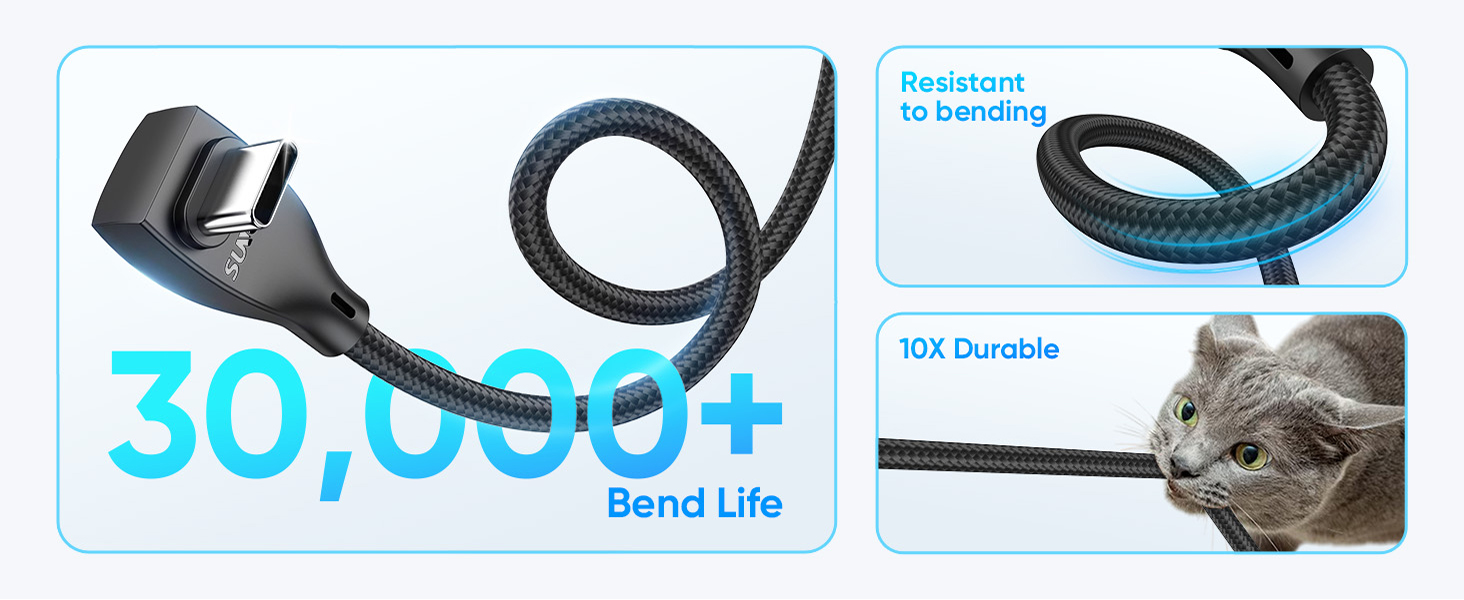 usb c cable right angle