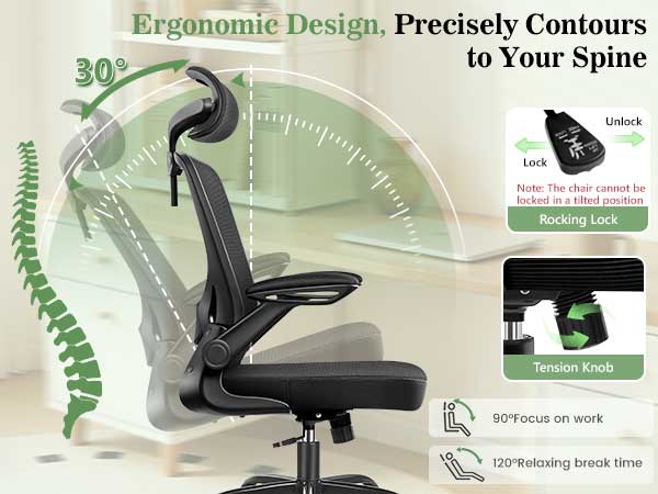 Breathable Mesh Office Chairs