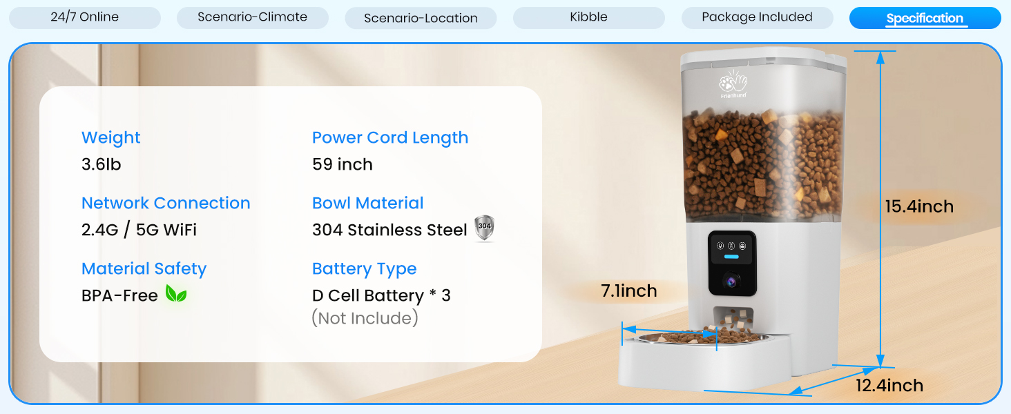 automatic cat feeder