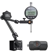 Neoteck Digital Dial Indicator Set (Black, Mini-132lbs/60kg Tensile Force)