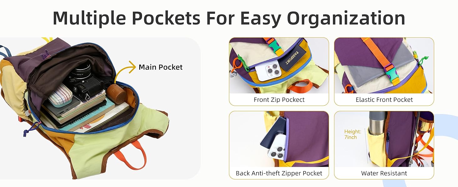 small hiking backpack