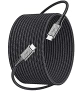 ELOLOHI USB C to USB C Cable 10FT 240W Type C Super Fast Charging Cord for iPhone 17 16 15 Braide...