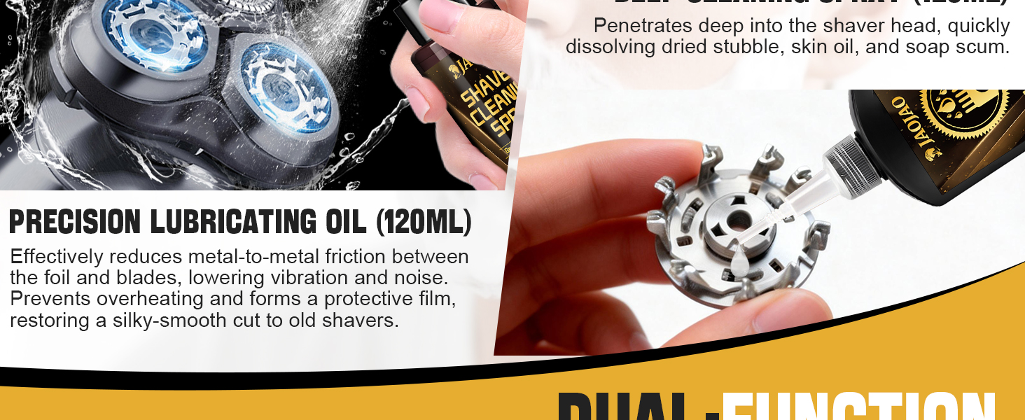 JAOJAO Shaver Cleaning Solution