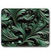 Flodirise Anti-Slip Mouse Pad Non-Slip Rubber Base Mouse Pad for Laptop, Computer &amp; PC, Green, 8x...