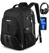 YAMTION School Backpack for Teens and Adults,17.3 Inch Laptop Bookbag for High School College Stu...