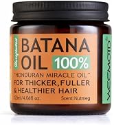 Batana Oil for Hair Growth Dr Sebi, 100% Raw Organic Batana Hair Mask from Honduras, Wild Growth ...