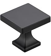 Ravinte Cabinet Knobs Matte Black Square Knobs for Cabinets and Drawers Cabinet Hardware Kitchen ...