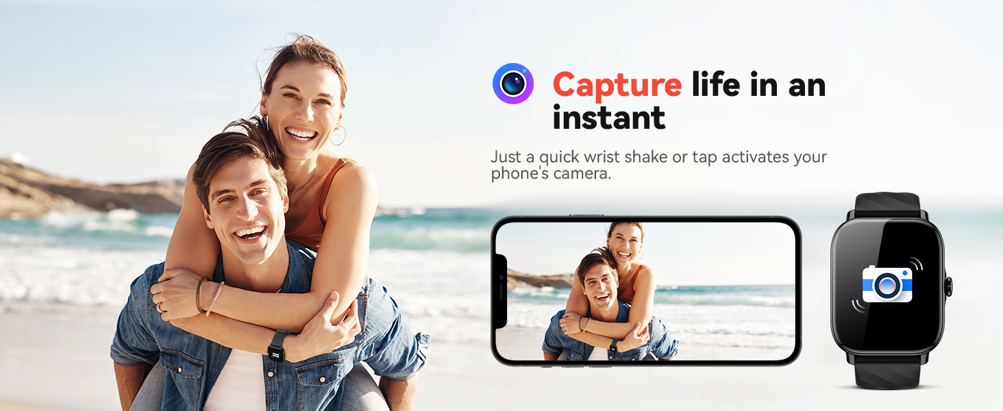 only need a soft shake, you can get an instant capture