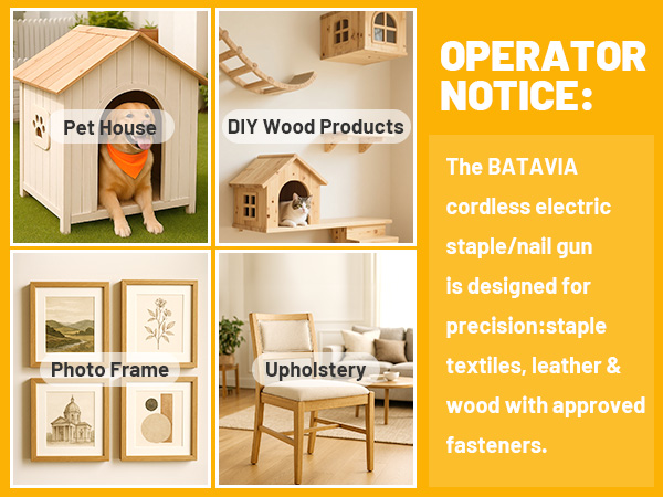 Suitable for Upholstery, Wood Working, DIY