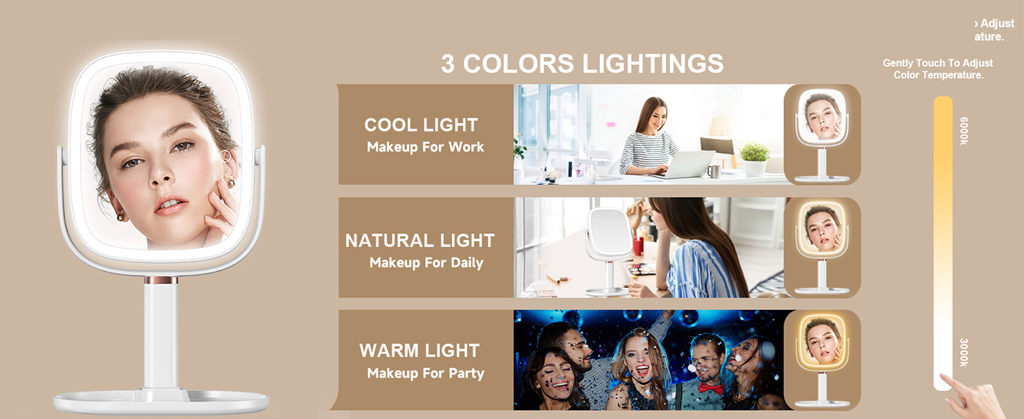 Makeup Mirror With Light