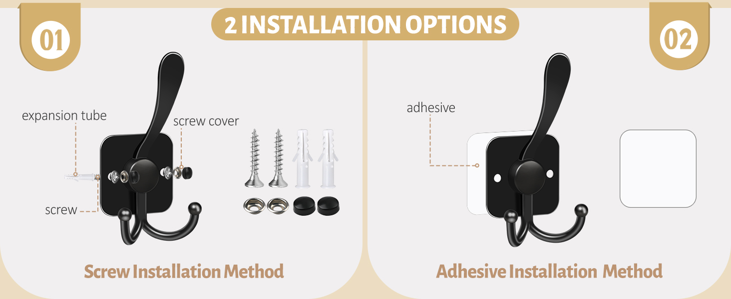 metal coat hooks