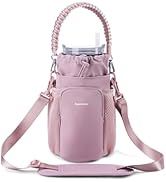 sportsnew Water Bottle Bag for 32/40oz Tumbler, Water Bottle Holder Carrier with Strap Easy fit 4...