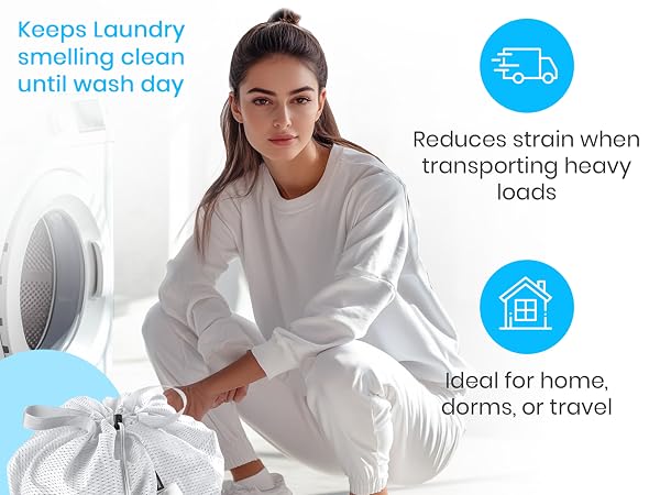washable laundry bag 