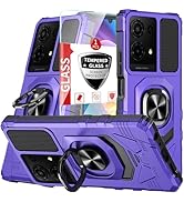 DpS for TCL K32 5G/TCL K33 5G Case with Kickstand, for TCL K32 5G/TCL K33 5G with Screen Protecto...
