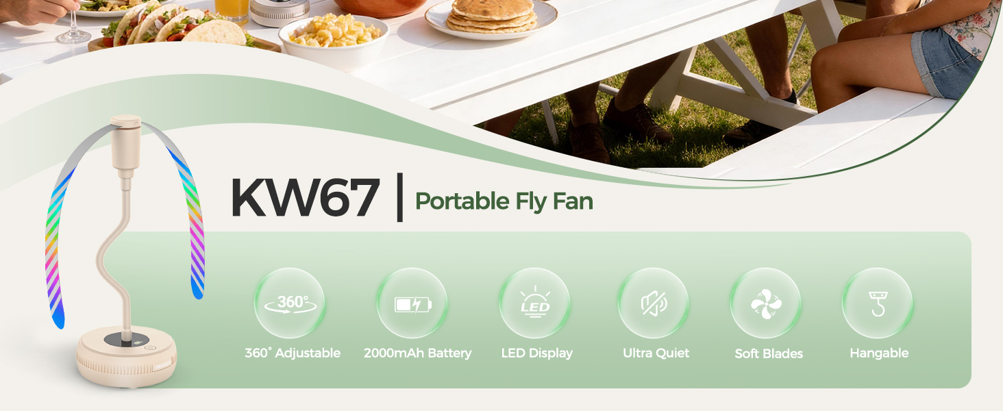 fly desk fan