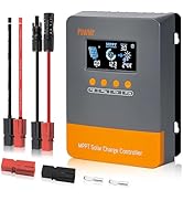 60 amp MPPT Solar Charge Controller 12V/24V/36V/48V DC Input 60A MPPT Charge Controller Max PV In...
