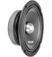 PRV AUDIO 6.5 Inch Shallow Midrange Bullet Speaker 6MR250B-4 Slim, 250 Watts 4 Ohm Car Audio Slim...