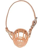 Dog Muzzle for Small Dogs, Puppy Adjustable Breathable Training Muzzle to Prevent Barking, Biting...