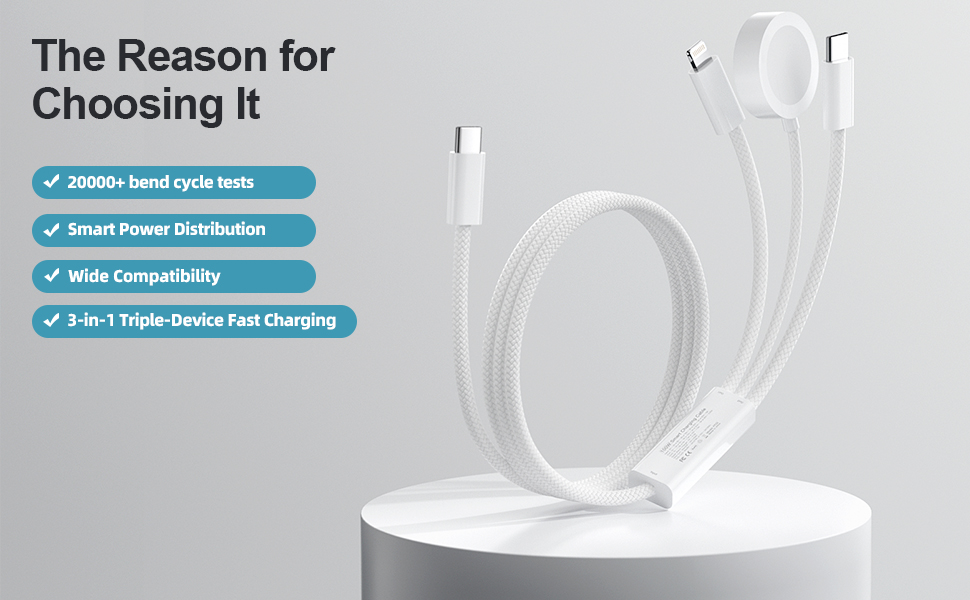 Apple watch charger cable