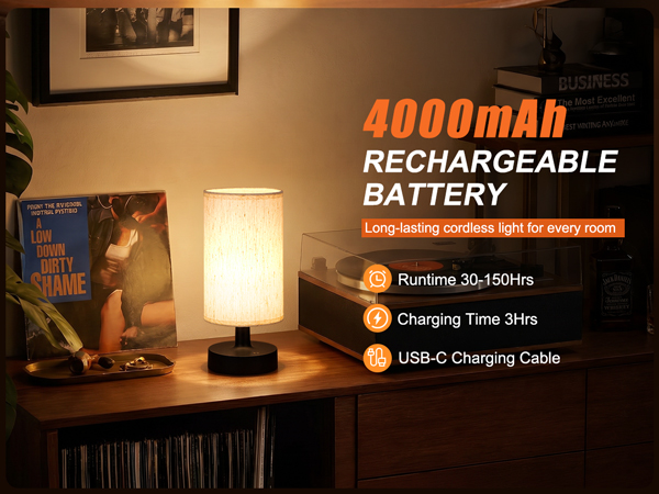 cordless lamp