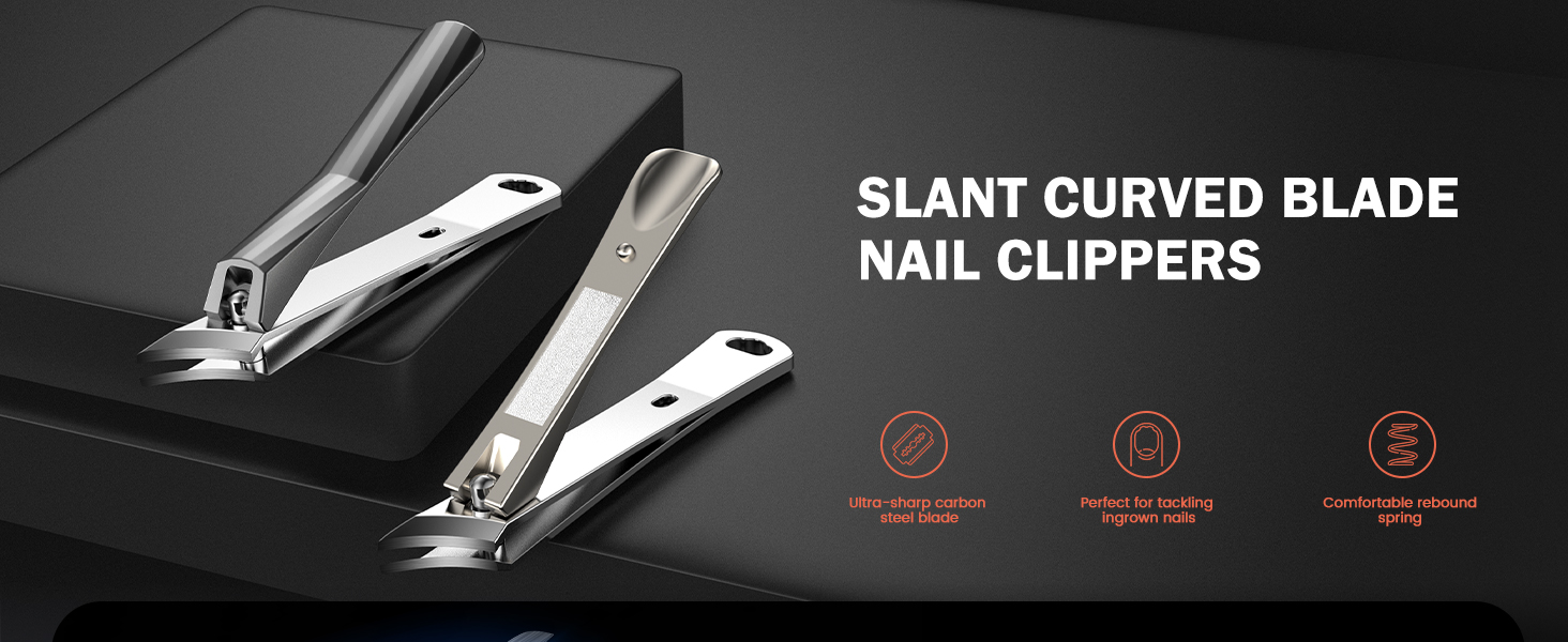 toenail clippers for seniors nail clippers curved blade fingernail clippers