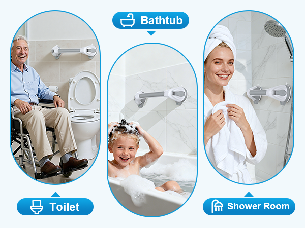 shower grab bars for seniors