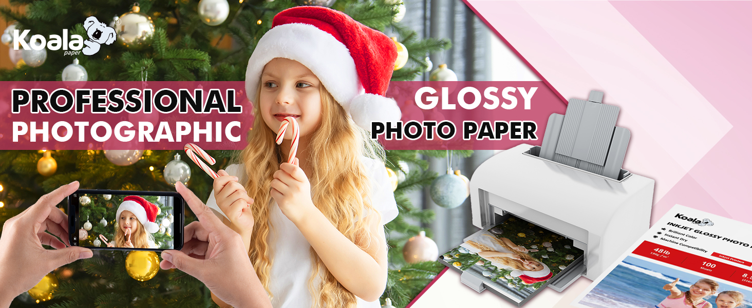 glossy paper