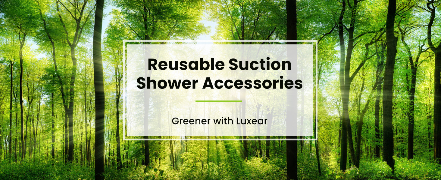 LUXEAR Shower Caddy Suction Cup