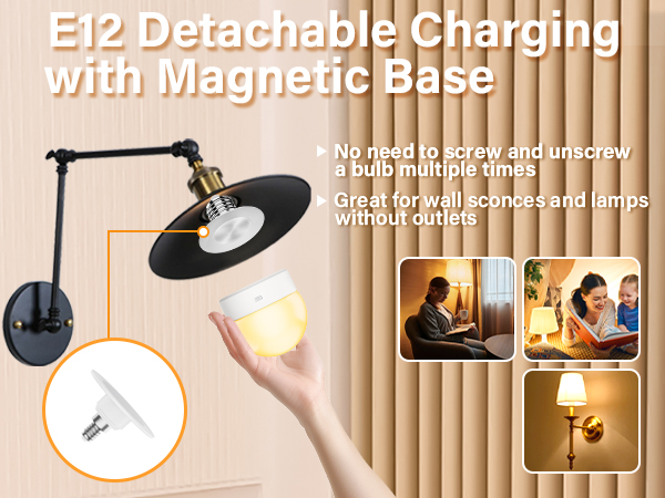 light bulbs rechargeable