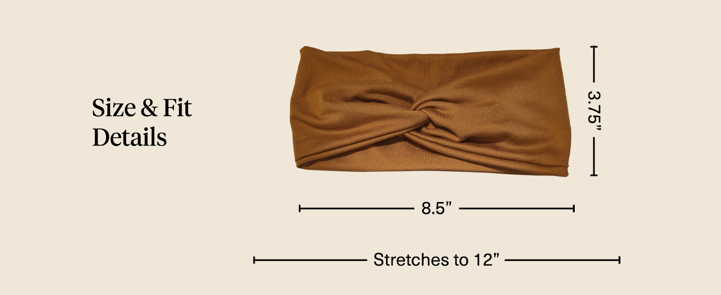 Kitsch Wide Headbands for Women Non Slip - Running Headbands for Girls