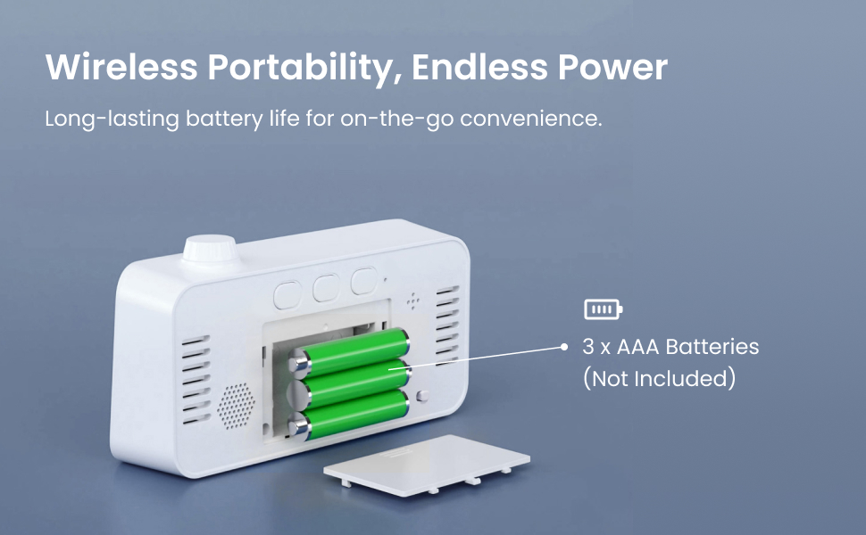 Battery Alarm Clock