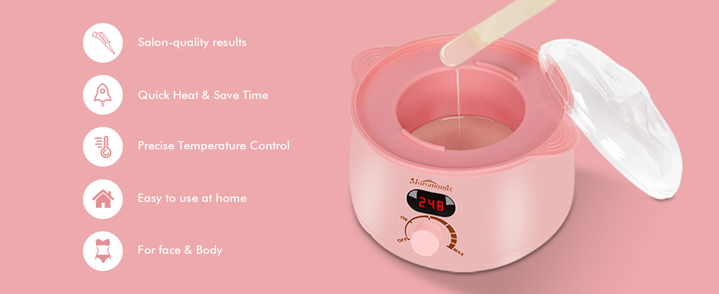 wax warmer for hair removal beads strips melt warmer kit bikini hair removal cream for women wax