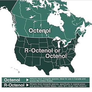Where is Octenol Effective?