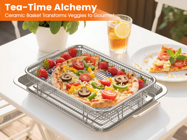 air fryer accessories air fryer basket for oven air fryer basket oven air fryer basket and tray