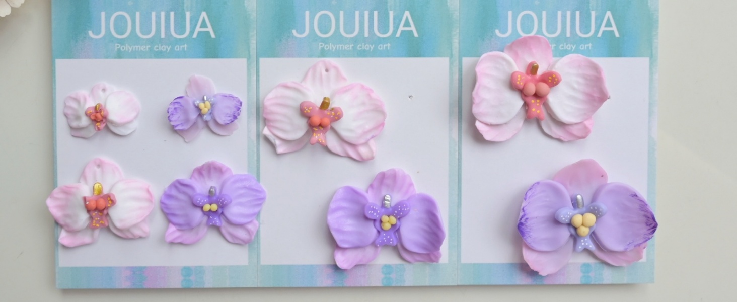 orchid polymer clay cutter