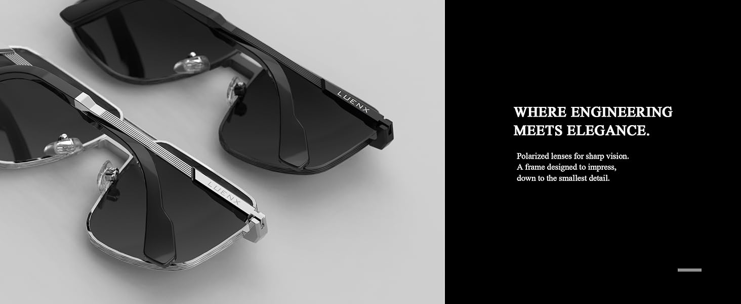 square aviator sunglasses