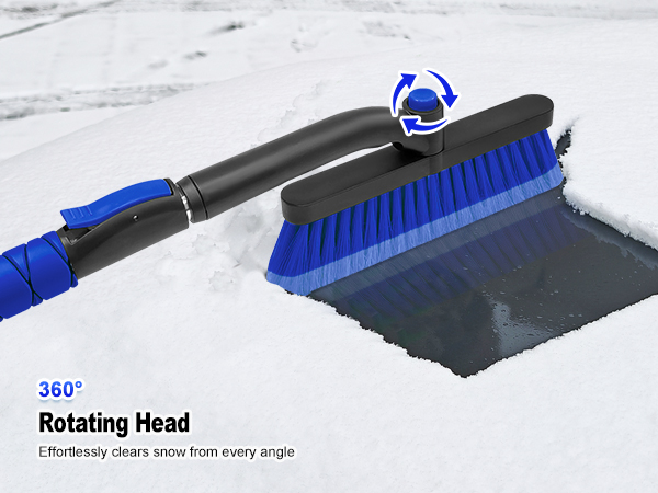 snow brush ice scraper
