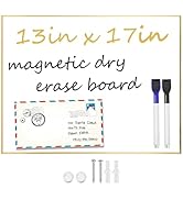 Dry Erase White Board, 13