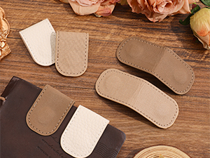 3PCS Magnetic Leather Bookmarks