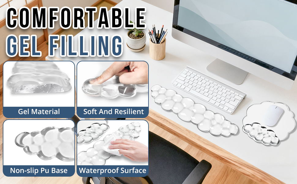 Keyboard Wrist Rest Set