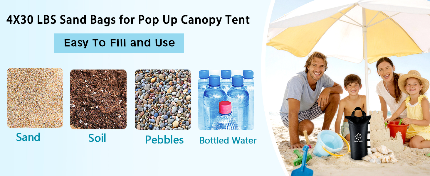 sand bags for canopy legs A+3