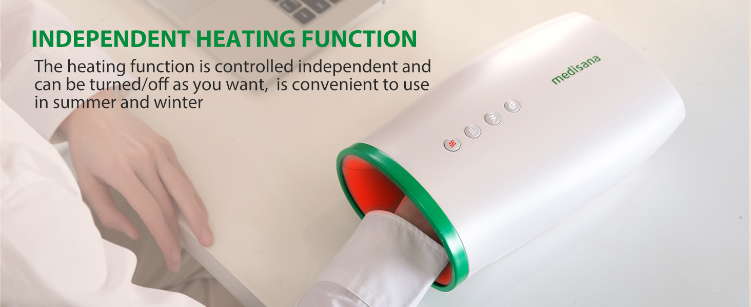 Hand massager with Heat