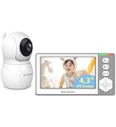 Baby Ganibs Baby Monitor with Camera and Audio, 4.3'' Video Baby Monitor with 1000ft Long Range, ...