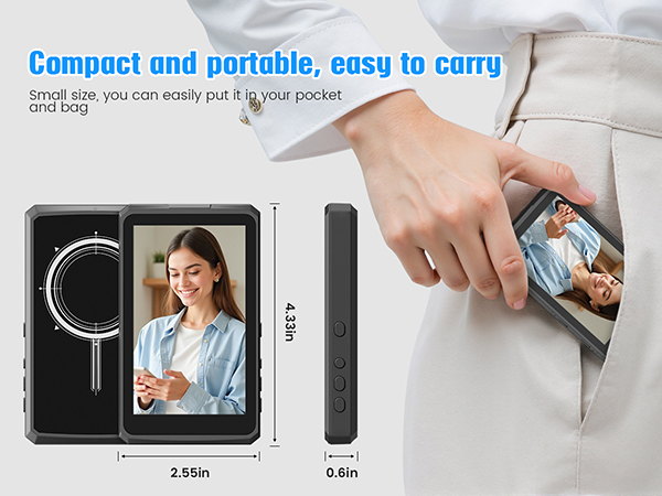 Vlog Selfie Monitor Screen