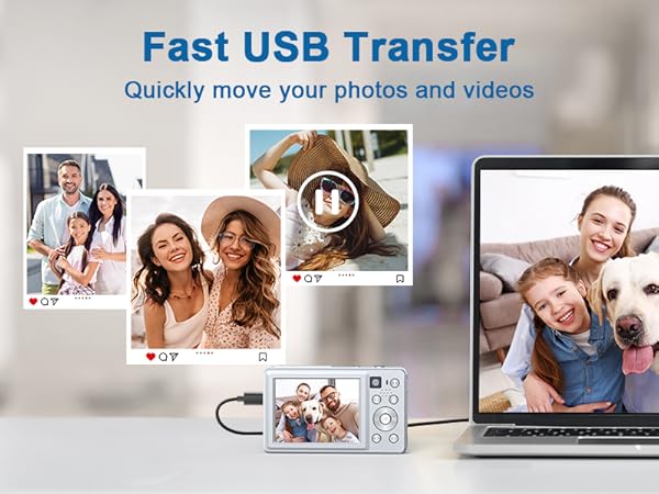 point and shoot digital cameras