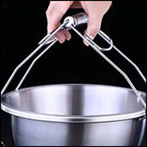 Stainless steel Folding Hot Dish Clip