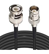 YOTENKO BNC Male to Female Extension Cable 16ft SDI Cable CCTV Extension Cable 50 Ohm RG174 for H...